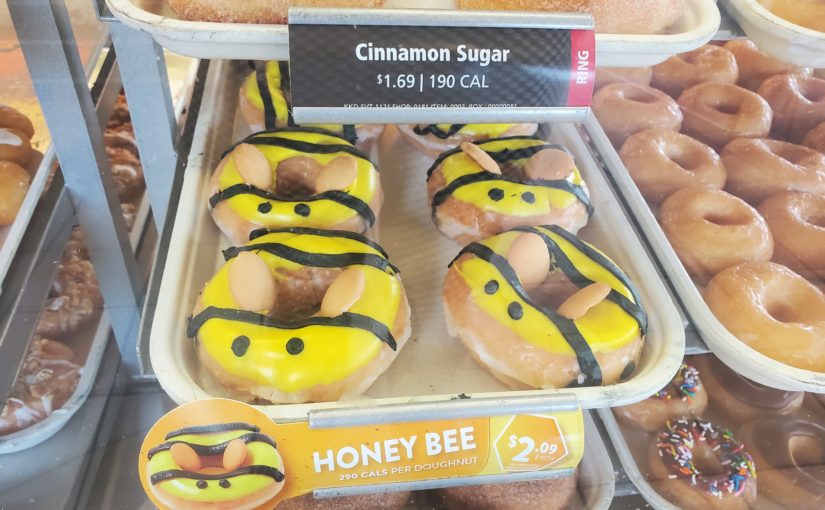 Make a beeline for Krispy Kreme’s honey flavored donuts